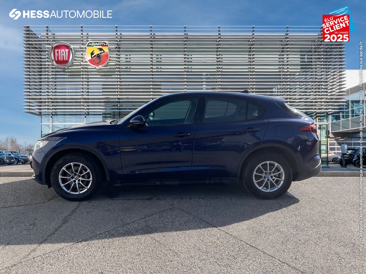 Véhicule d'occasion ALFA ROMEO STELVIO 2.2 DIESEL 160CH AT8 MY20 8CV chez Volvo Epernay