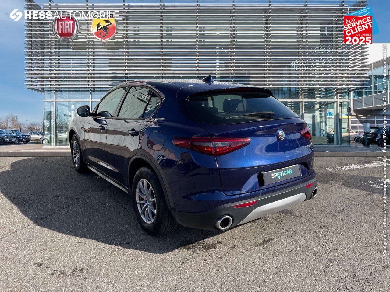 Véhicule d'occasion ALFA ROMEO STELVIO 2.2 DIESEL 160CH AT8 MY20 8CV chez Volvo Epernay
