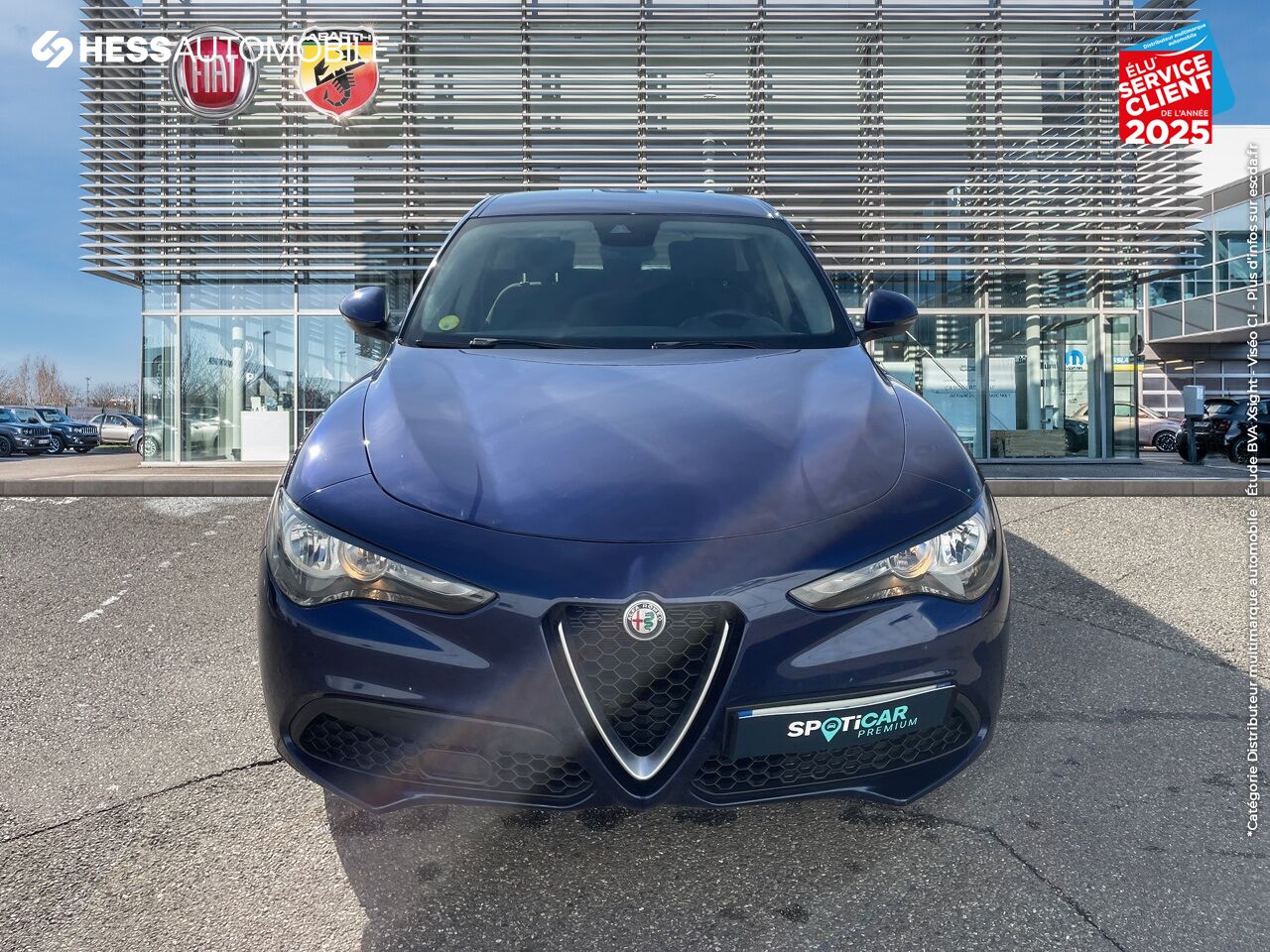 Véhicule d'occasion ALFA ROMEO STELVIO 2.2 DIESEL 160CH AT8 MY20 8CV chez Volvo Epernay