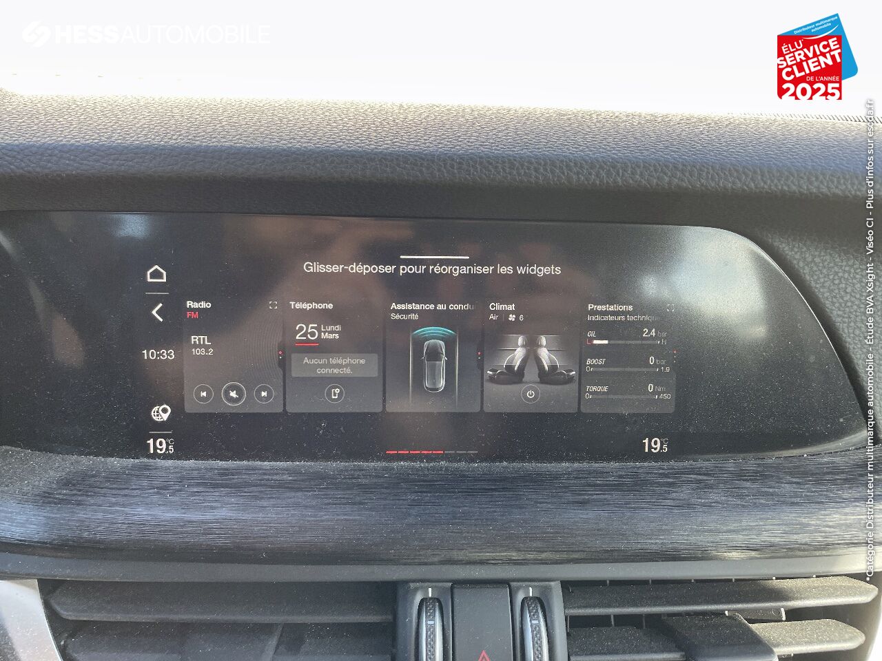 Véhicule d'occasion ALFA ROMEO STELVIO 2.2 DIESEL 160CH AT8 MY20 8CV chez Volvo Epernay
