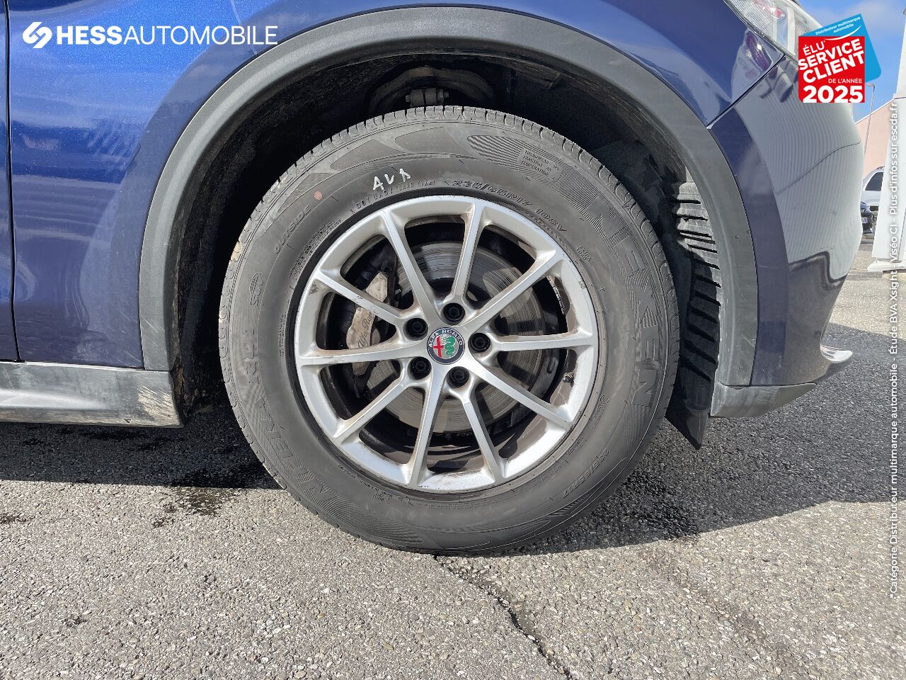 Véhicule d'occasion ALFA ROMEO STELVIO 2.2 DIESEL 160CH AT8 MY20 8CV chez Volvo Epernay