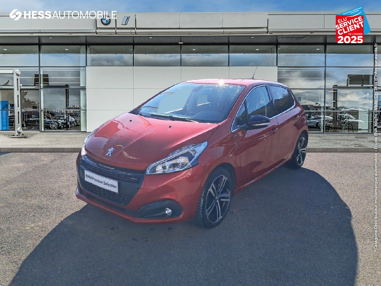 Véhicule d'occasion PEUGEOT 208 1.2 PURETECH 110CH E6.C GT LINE S/S EAT6 5P GPS CAMERA CARPLAY chez Renault Saint-Louis