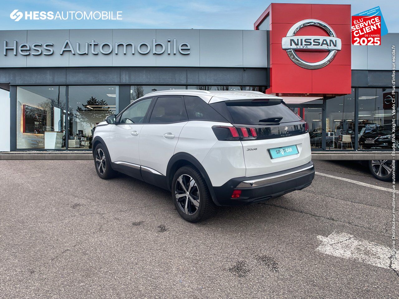 Véhicule d'occasion PEUGEOT 3008 1.6 PURETECH 180CH E6.C ALLURE SS EAT8 chez Toyota Thionville