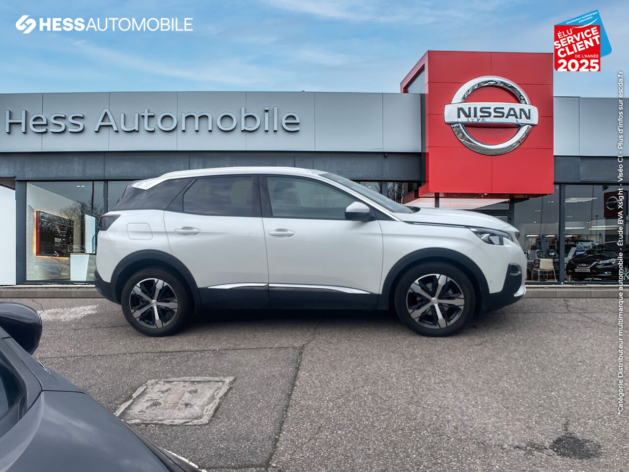 Véhicule d'occasion PEUGEOT 3008 1.6 PURETECH 180CH E6.C ALLURE SS EAT8 chez Toyota Thionville