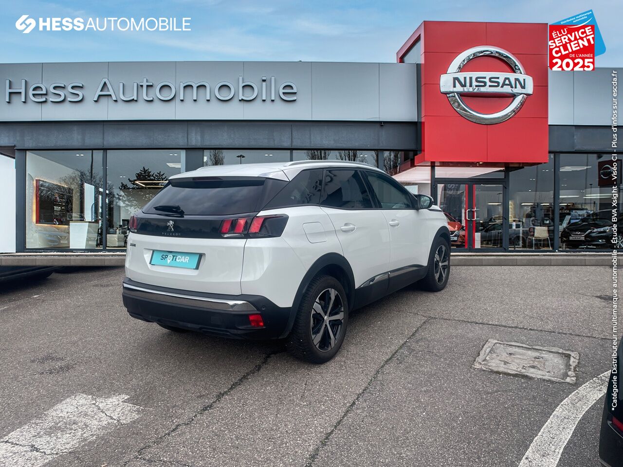 Véhicule d'occasion PEUGEOT 3008 1.6 PURETECH 180CH E6.C ALLURE SS EAT8 chez Toyota Thionville