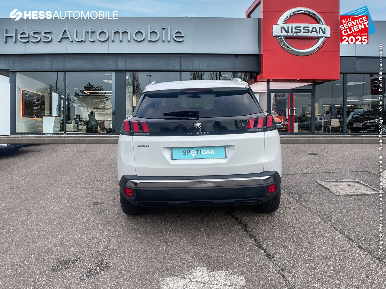 Véhicule d'occasion PEUGEOT 3008 1.6 PURETECH 180CH E6.C ALLURE SS EAT8 chez Toyota Thionville