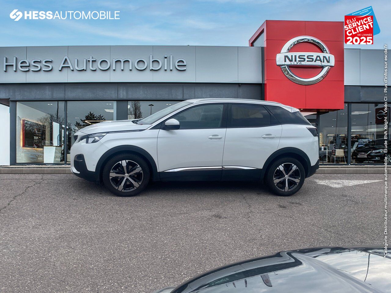 Véhicule d'occasion PEUGEOT 3008 1.6 PURETECH 180CH E6.C ALLURE SS EAT8 chez Toyota Thionville