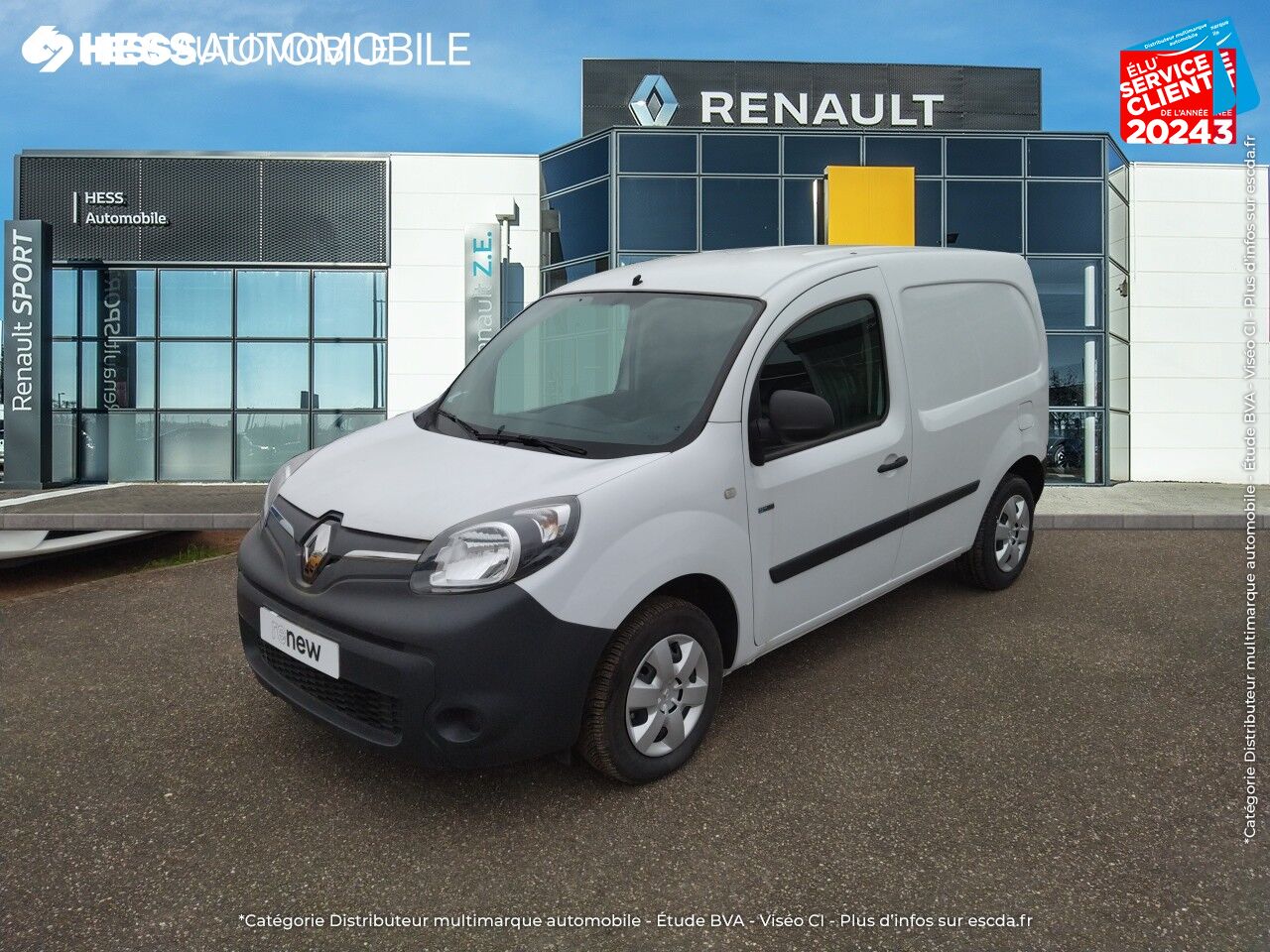 RENAULT KANGOO EXPRESS ELECTRIQUE EXTRA R-LINK ACHAT INTEGRAL d'occasion -  HESS Automobile