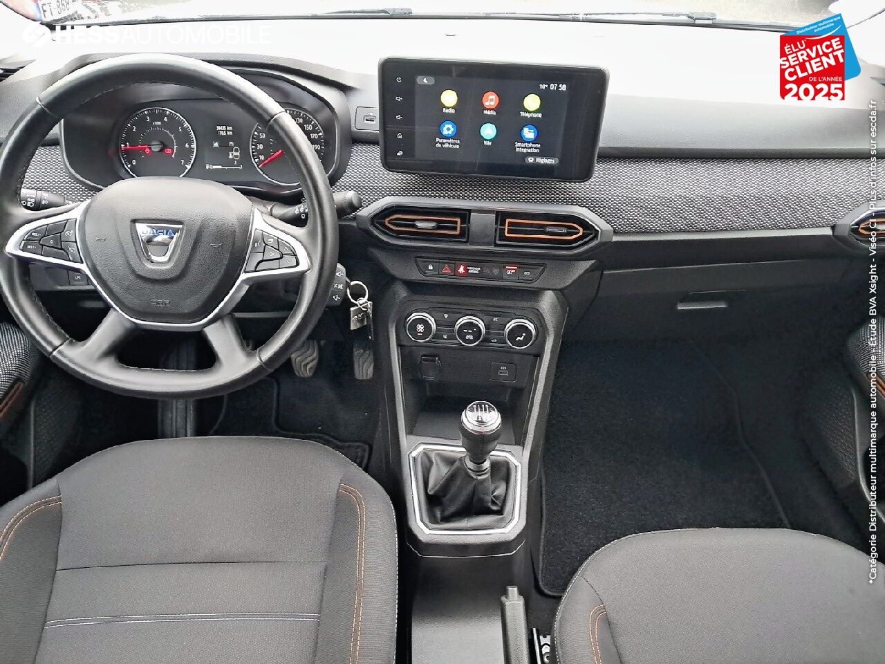 Véhicule d'occasion DACIA SANDERO 1.0 ECO-G 100CH STEPWAY CONFORT -22 chez Toyota Verdun