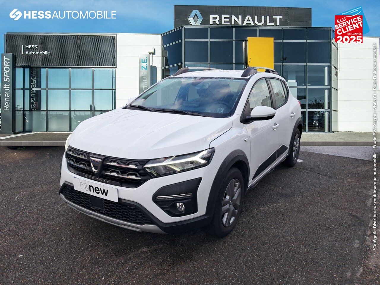 Véhicule d'occasion DACIA SANDERO 1.0 ECO-G 100CH STEPWAY CONFORT -22 chez Toyota Verdun
