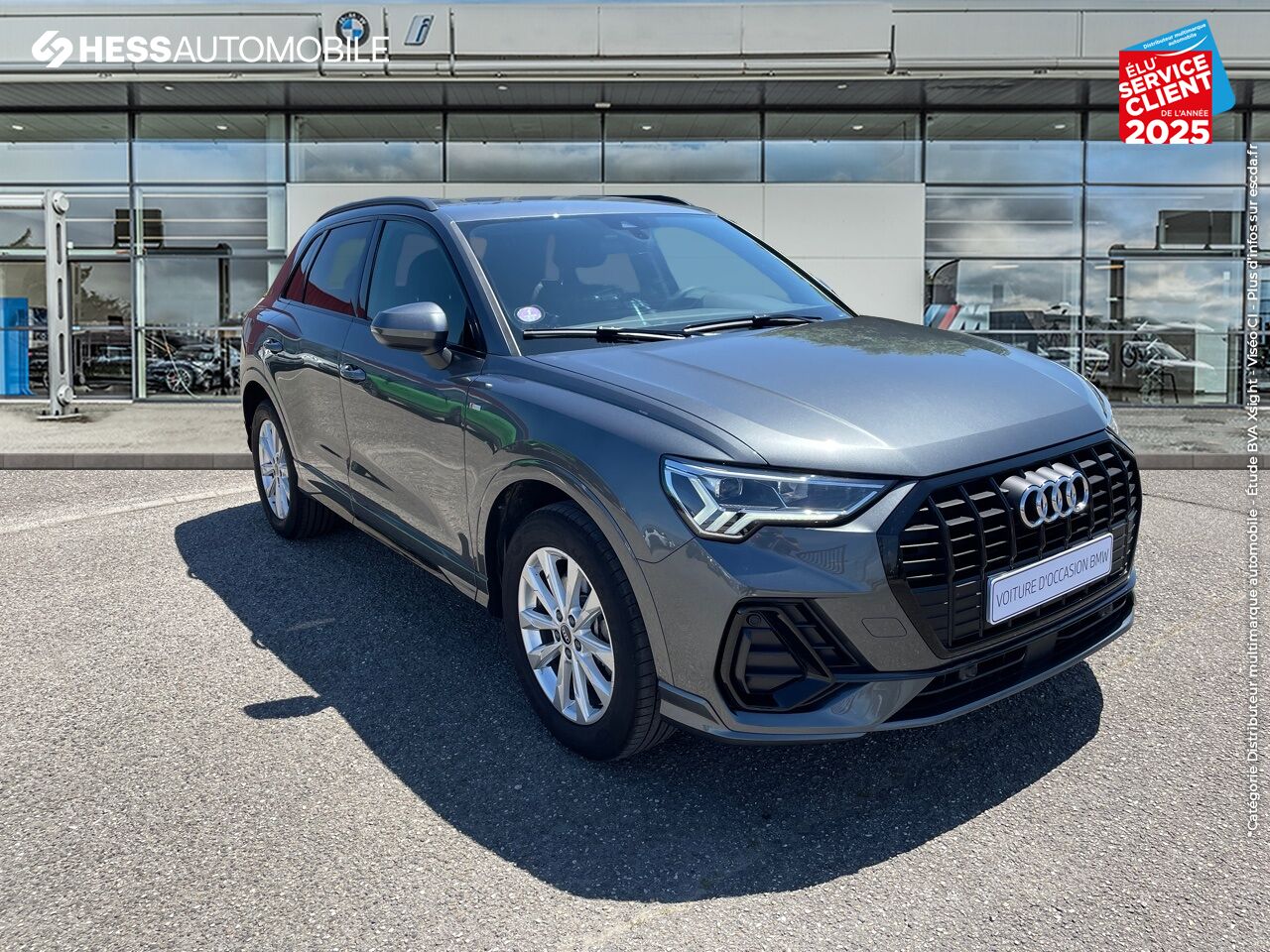 Véhicule d'occasion AUDI Q3 45 TFSI E 245CH S LINE S TRONIC 6 chez BMW Pontarlier