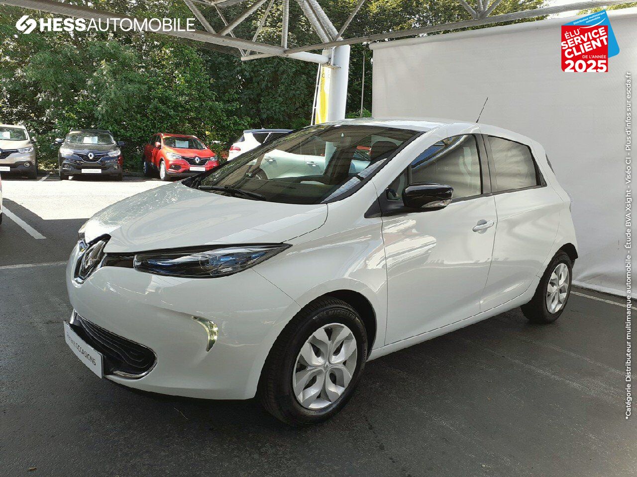 Véhicule d'occasion RENAULT ZOE LIFE CHARGE NORMALE GPS RADAR AR chez Renault Saint-Avold