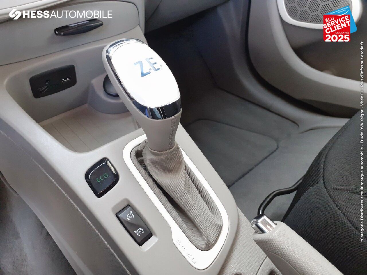 Véhicule d'occasion RENAULT ZOE LIFE CHARGE NORMALE GPS RADAR AR chez Renault Saint-Avold
