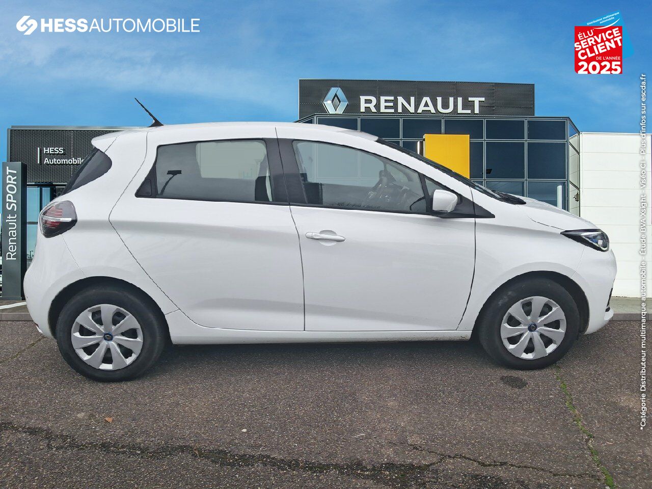 Véhicule d'occasion RENAULT ZOE E-TECH BUSINESS CHARGE NORMALE R110 ACHAT INTEGRAL - 21 GPS CAMERA chez Opel Bar le Duc