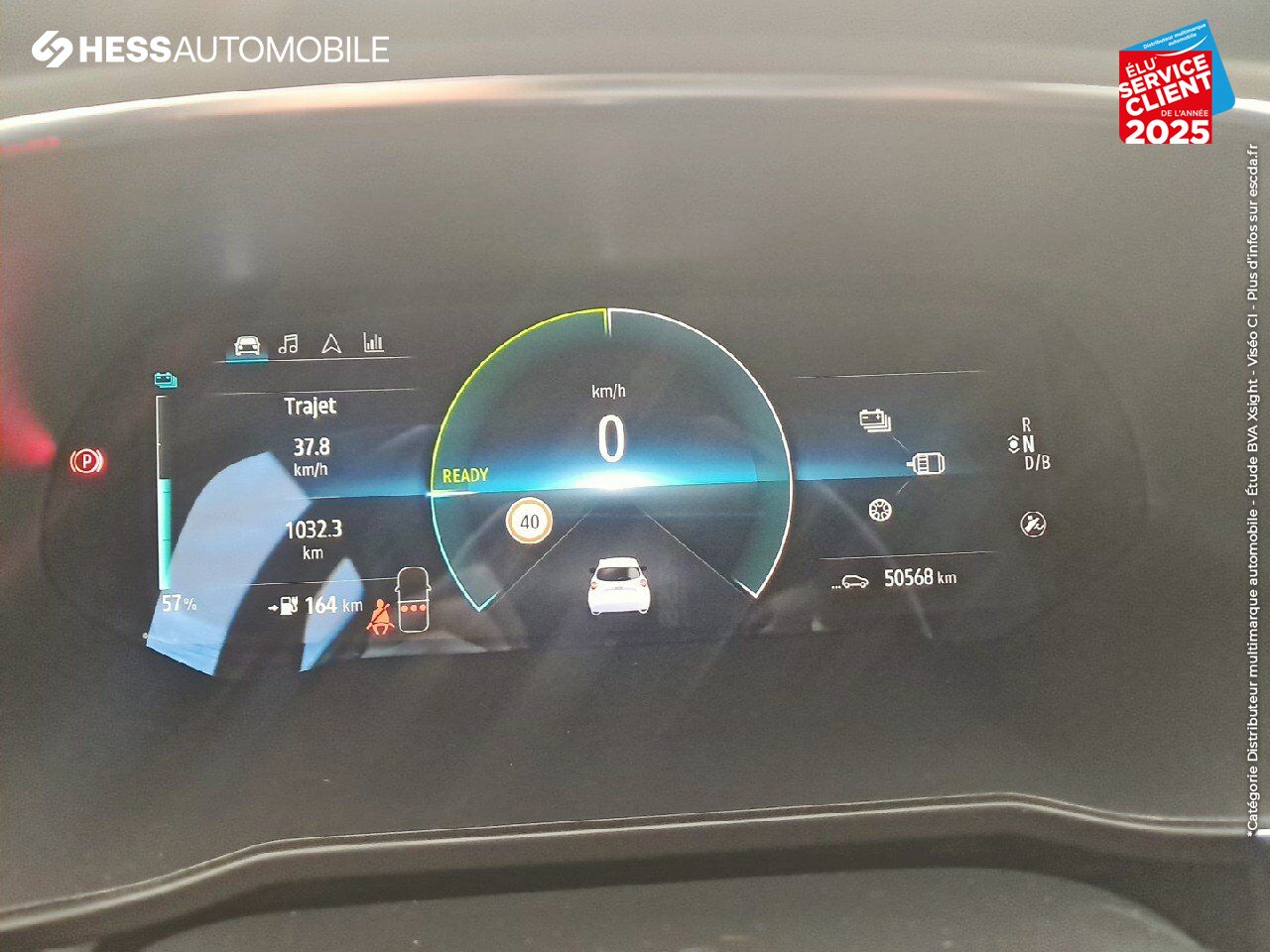 Véhicule d'occasion RENAULT ZOE E-TECH BUSINESS CHARGE NORMALE R110 ACHAT INTEGRAL - 21 GPS CAMERA chez Opel Bar le Duc