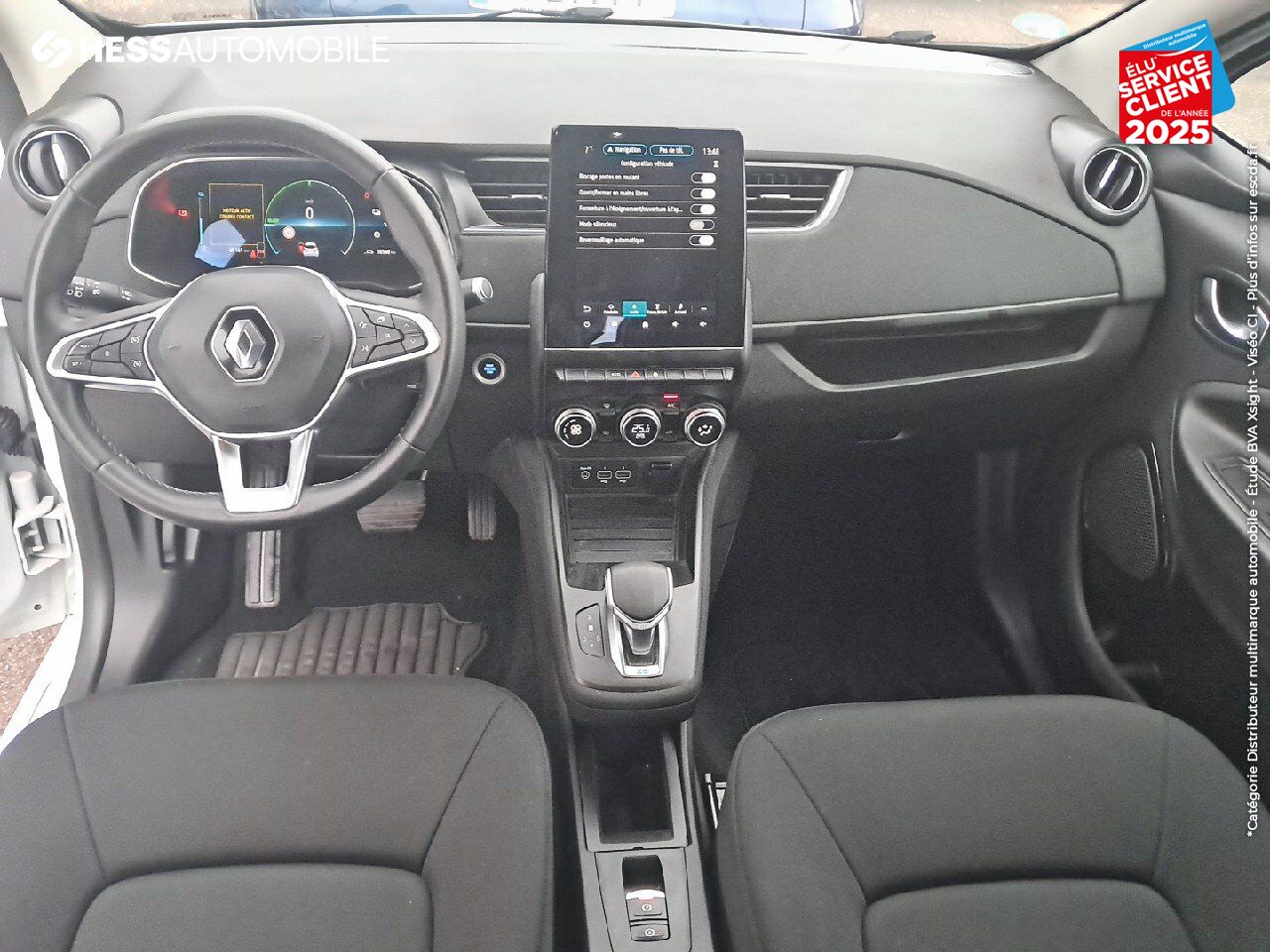 Véhicule d'occasion RENAULT ZOE E-TECH BUSINESS CHARGE NORMALE R110 ACHAT INTEGRAL - 21 GPS CAMERA chez Opel Bar le Duc