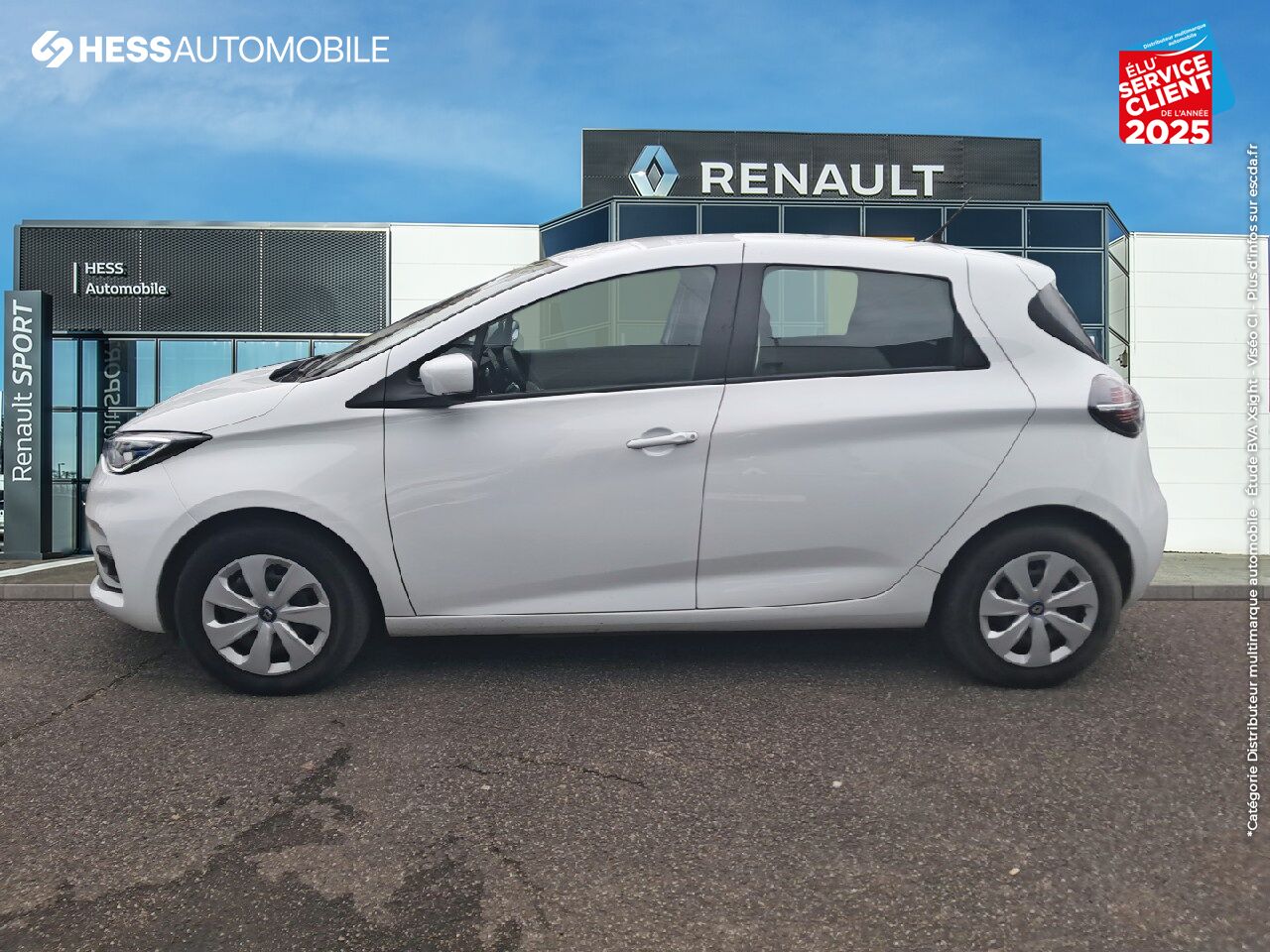 Véhicule d'occasion RENAULT ZOE E-TECH BUSINESS CHARGE NORMALE R110 ACHAT INTEGRAL - 21 GPS CAMERA chez Opel Bar le Duc