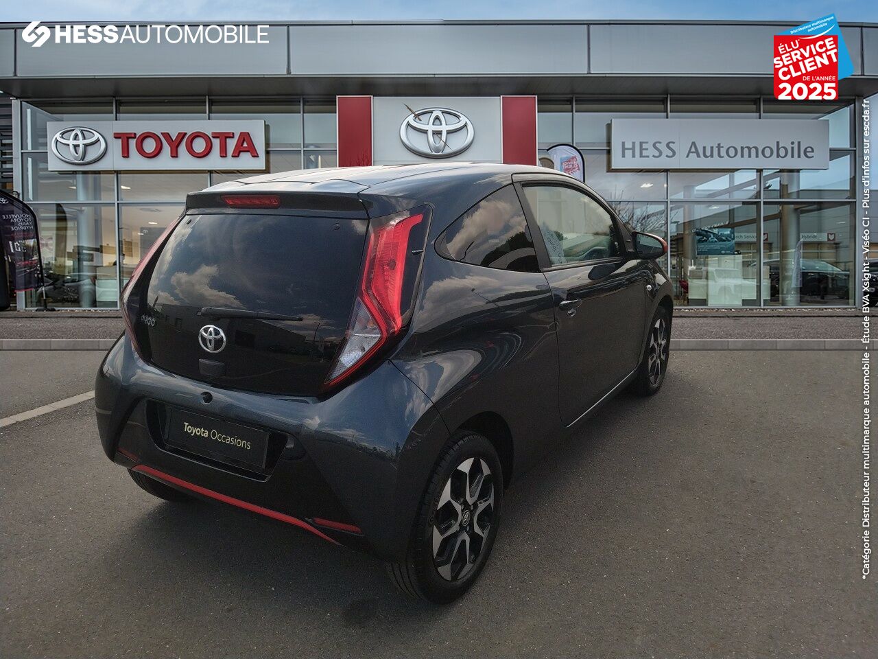 Véhicule d'occasion TOYOTA AYGO 1.0 VVT-I 72CH X-PLAY X-APP 3P chez Toyota Belfort