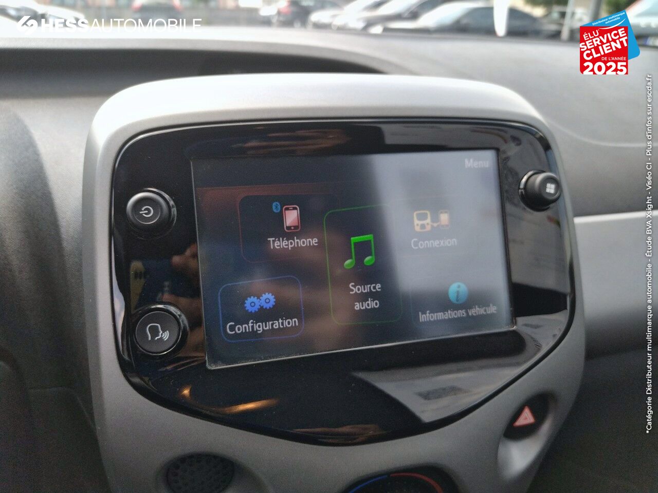Véhicule d'occasion TOYOTA AYGO 1.0 VVT-I 72CH X-PLAY X-APP 3P chez Toyota Belfort