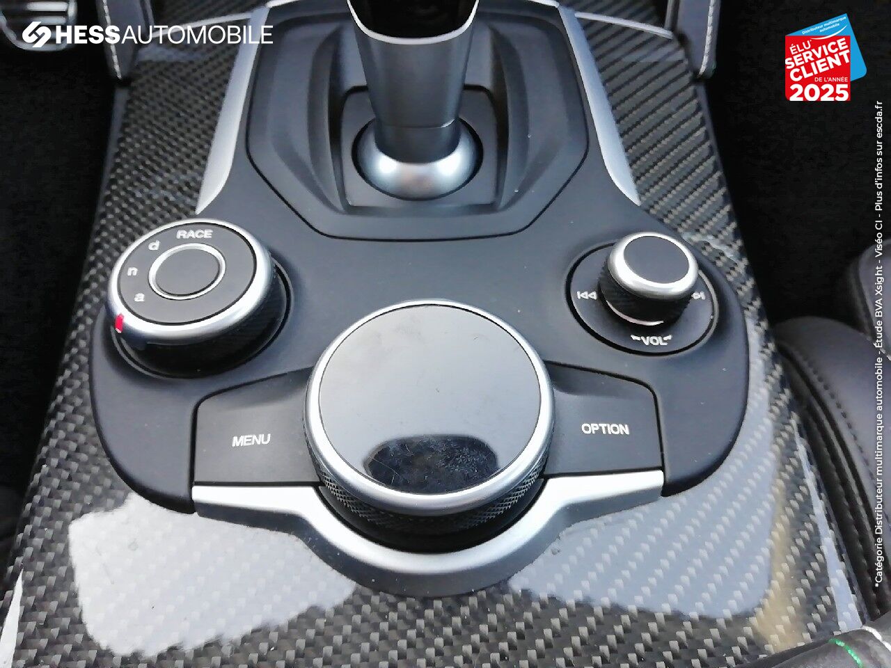 Véhicule d'occasion ALFA ROMEO STELVIO 2.9 V6 510CH QUADRIFOGLIO Q4 AT8 TOUVRANT/PANO SIEGE/VOLANT CHAUF GPS CAMERA chez Fiat Besançon