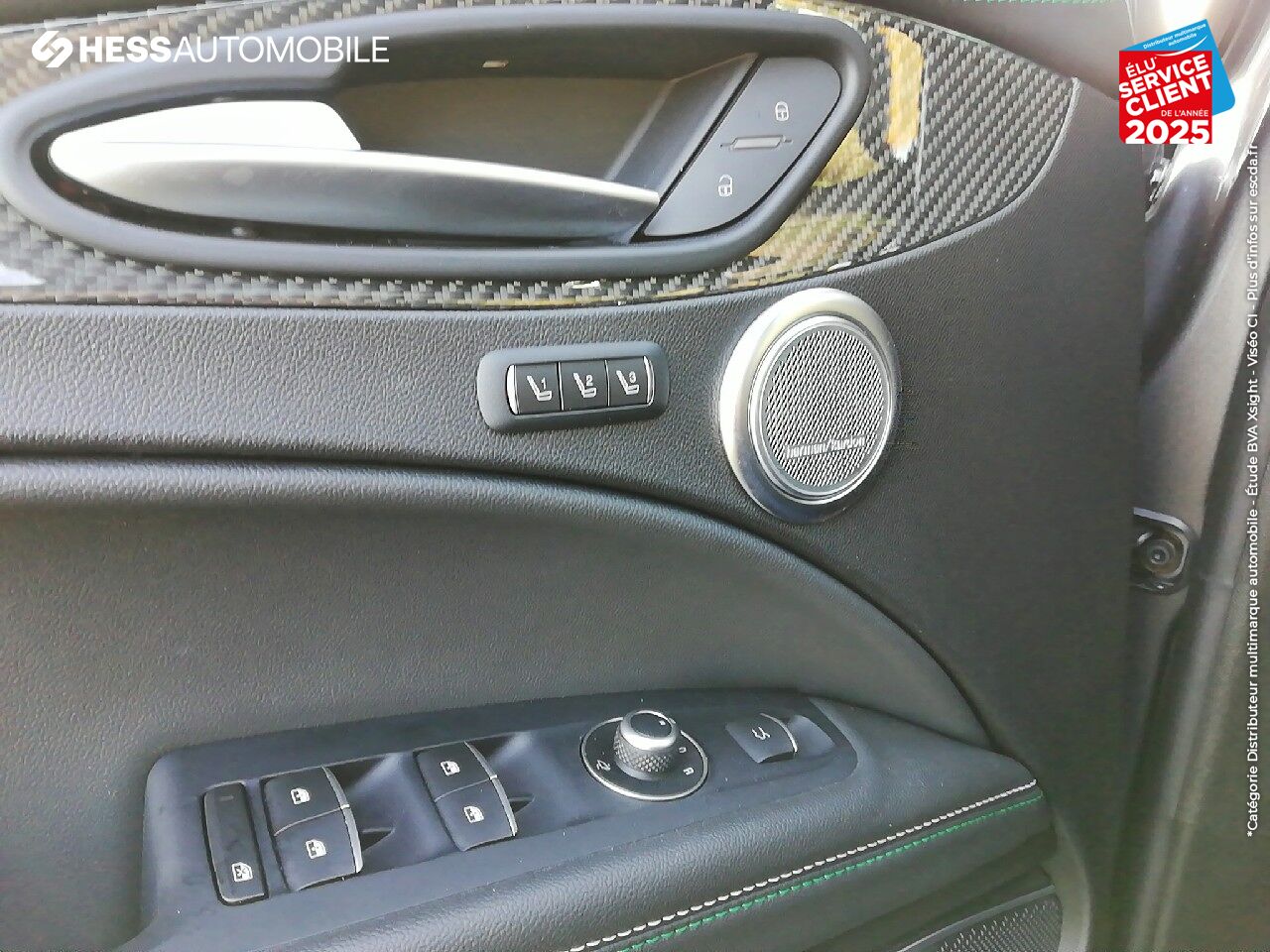 Véhicule d'occasion ALFA ROMEO STELVIO 2.9 V6 510CH QUADRIFOGLIO Q4 AT8 TOUVRANT/PANO SIEGE/VOLANT CHAUF GPS CAMERA chez Fiat Besançon