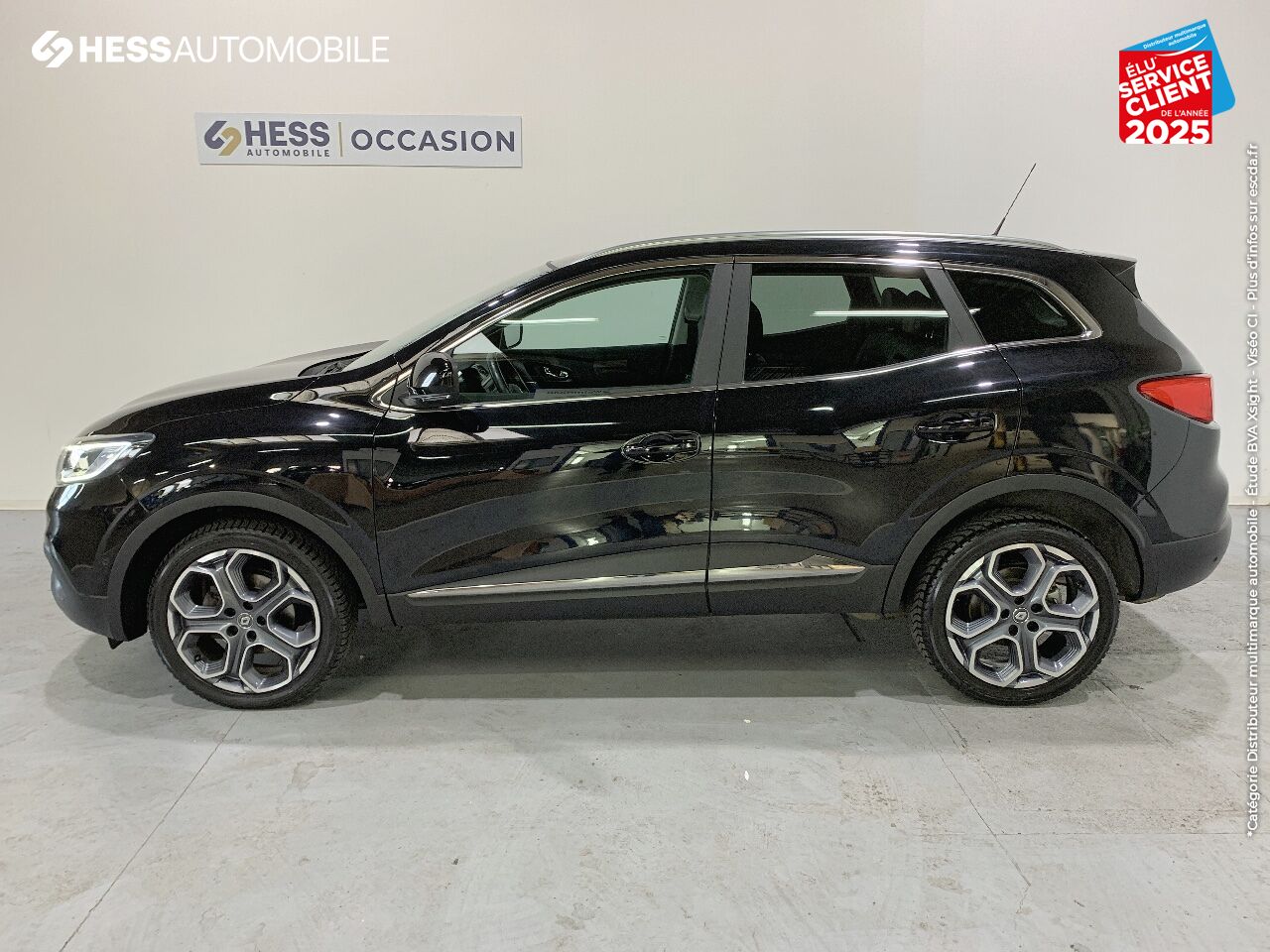 Véhicule d'occasion RENAULT KADJAR 1.6 DCI 130CH ENERGY INTENS 4WD GPS CAMERA RADAR AV/AR JA19 FULL LED chez Renault Sélestat