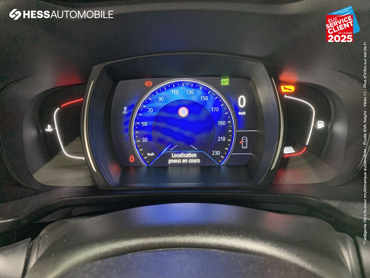 Véhicule d'occasion RENAULT KADJAR 1.6 DCI 130CH ENERGY INTENS 4WD GPS CAMERA RADAR AV/AR JA19 FULL LED chez Renault Sélestat