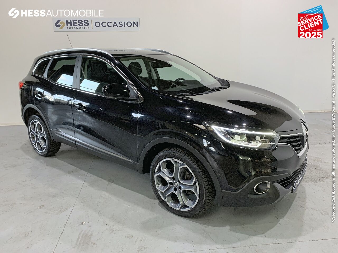 Véhicule d'occasion RENAULT KADJAR 1.6 DCI 130CH ENERGY INTENS 4WD GPS CAMERA RADAR AV/AR JA19 FULL LED chez Renault Sélestat