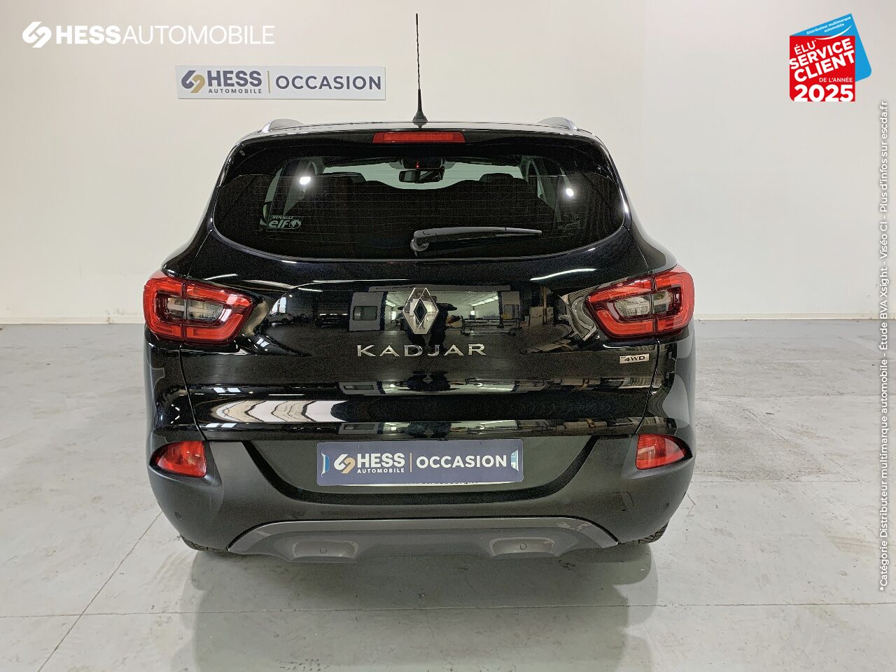 Véhicule d'occasion RENAULT KADJAR 1.6 DCI 130CH ENERGY INTENS 4WD GPS CAMERA RADAR AV/AR JA19 FULL LED chez Renault Sélestat