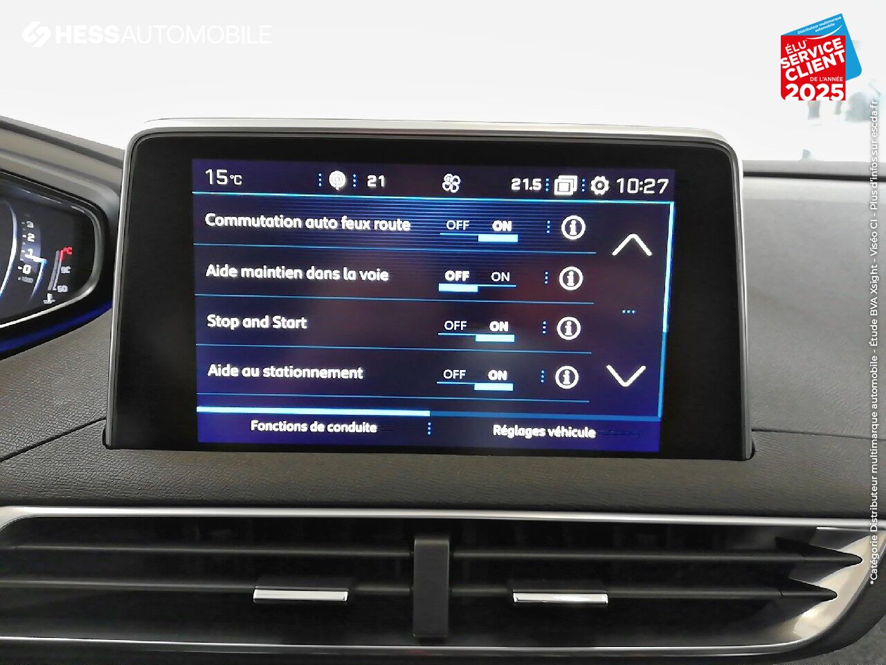 Véhicule d'occasion PEUGEOT 3008 1.6 BLUEHDI 120CH ALLURE S/S GPS CAMERA CHARG. INDUCTION chez Peugeot Sedan