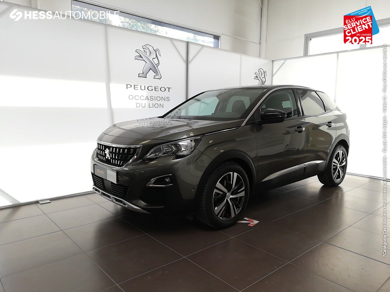 Véhicule d'occasion PEUGEOT 3008 1.6 BLUEHDI 120CH ALLURE S/S GPS CAMERA CHARG. INDUCTION chez Peugeot Sedan