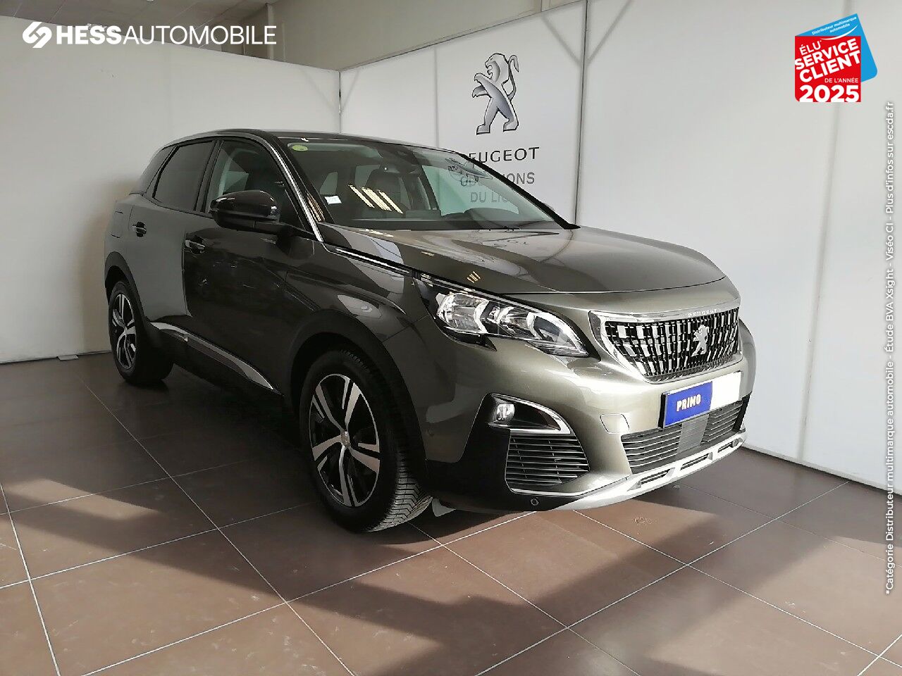 Véhicule d'occasion PEUGEOT 3008 1.6 BLUEHDI 120CH ALLURE S/S GPS CAMERA CHARG. INDUCTION chez Peugeot Sedan