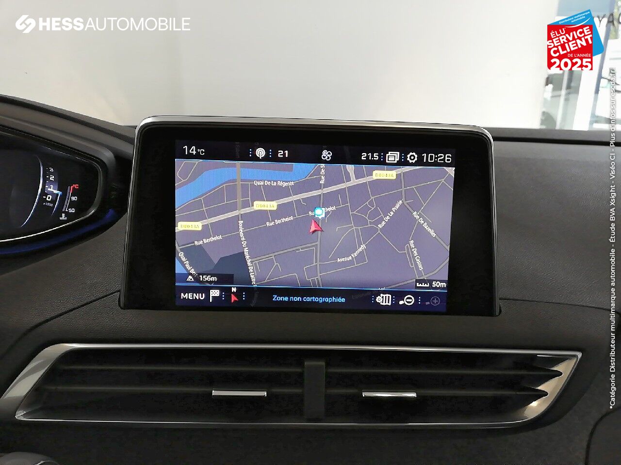 Véhicule d'occasion PEUGEOT 3008 1.6 BLUEHDI 120CH ALLURE S/S GPS CAMERA CHARG. INDUCTION chez Peugeot Sedan