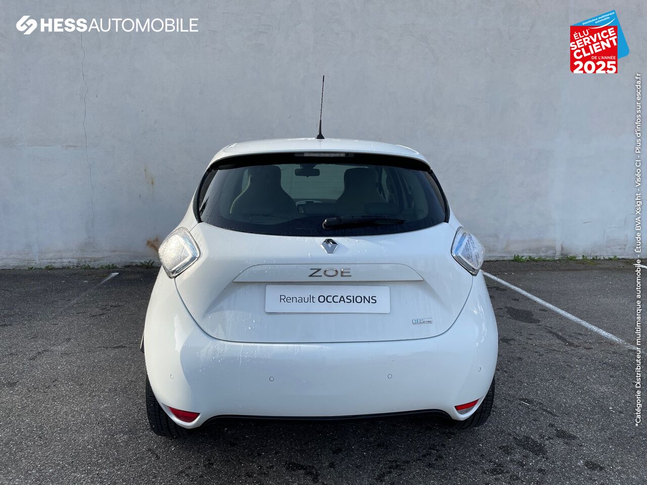 Véhicule d'occasion RENAULT ZOE ZEN CHARGE NORMALE R90 MY18 GPS chez Renault Colmar