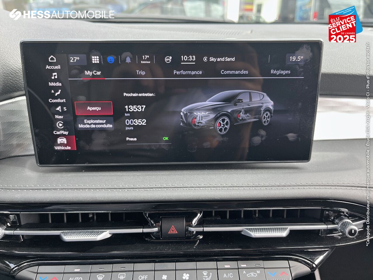Véhicule neuf ALFA ROMEO TONALE 1.5 HYBRID 130CH EDIZIONE SPECIALE TCT chez Fiat Besançon