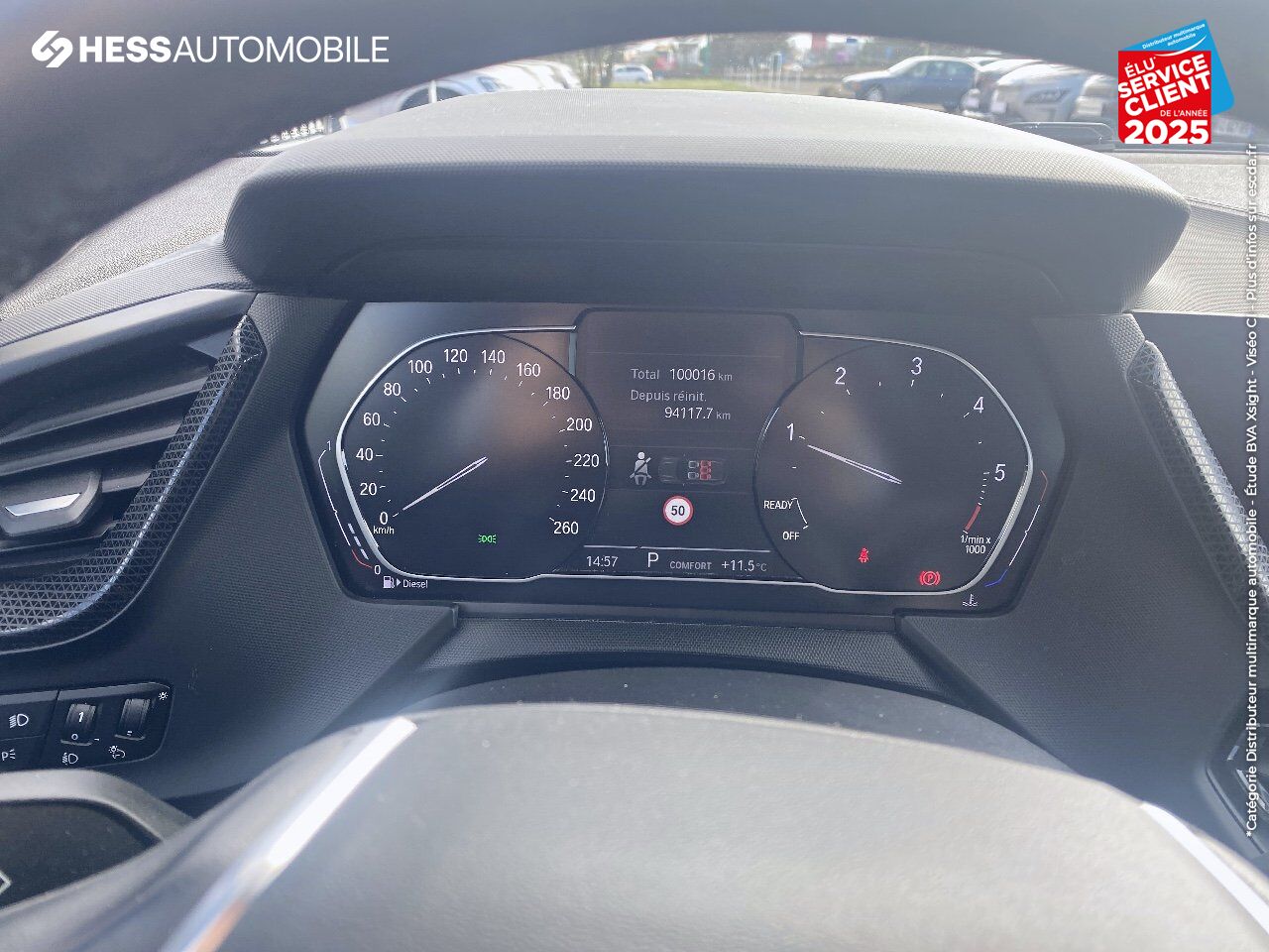 Véhicule d'occasion BMW SERIE 1 116DA 116CH EDITION SPORT DKG7 GPS CAMERA chez BMW Belfort