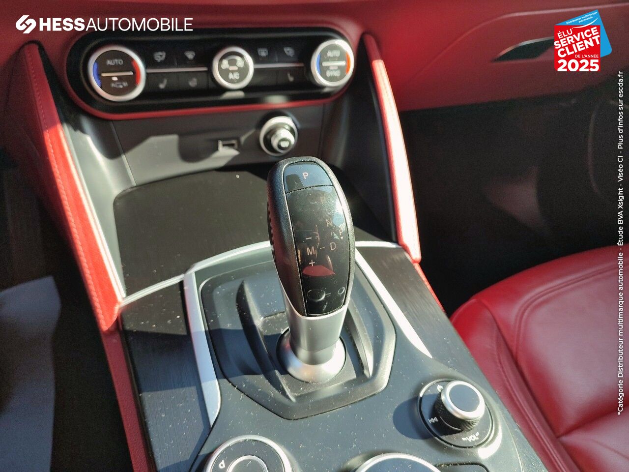 Véhicule d'occasion ALFA ROMEO STELVIO 2.0T 280CH LUSSO Q4 AT8 CUIR SIEGE CHAUF GPS CAMERA chez Fiat Haguenau