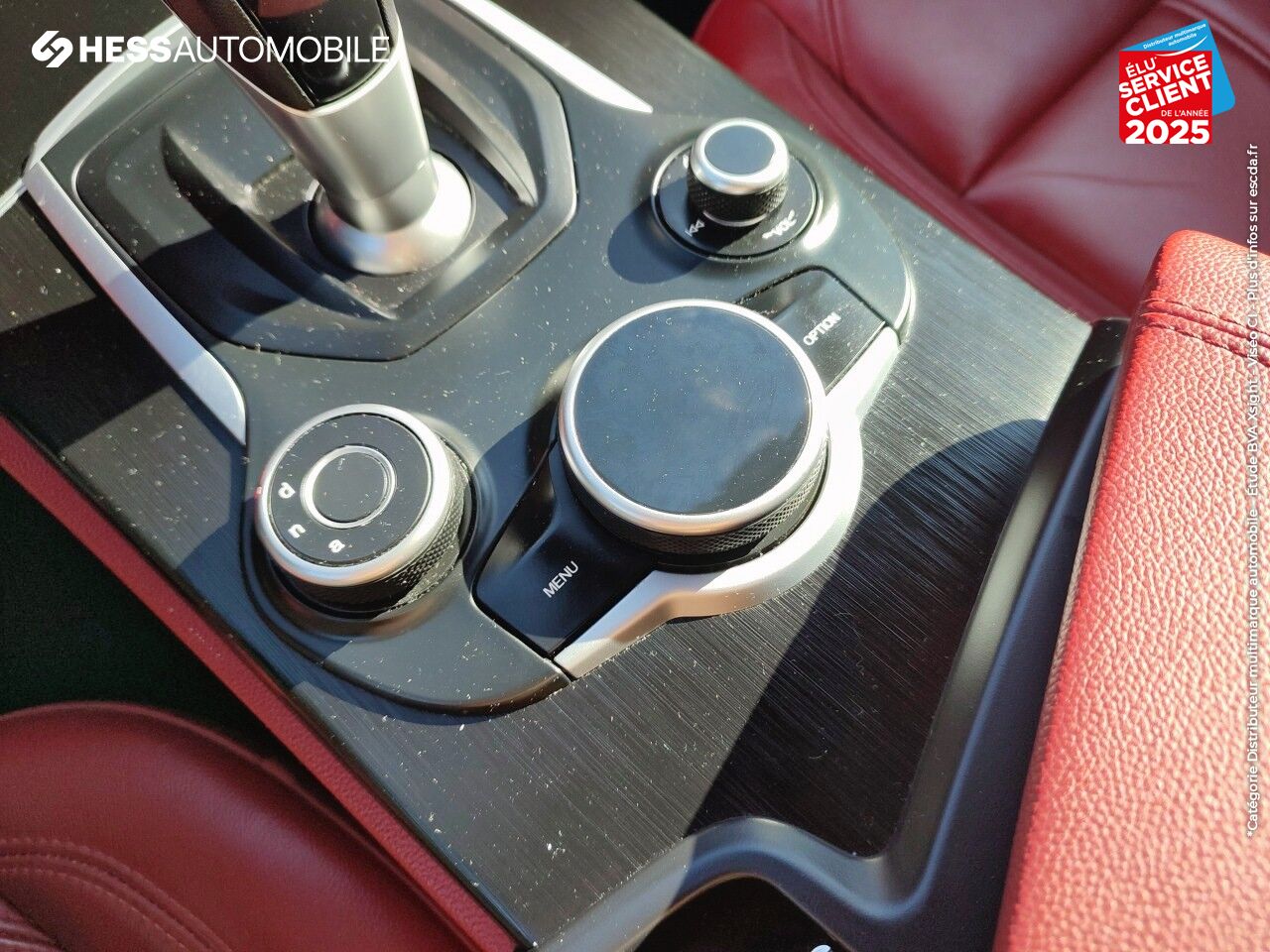 Véhicule d'occasion ALFA ROMEO STELVIO 2.0T 280CH LUSSO Q4 AT8 CUIR SIEGE CHAUF GPS CAMERA chez Fiat Haguenau