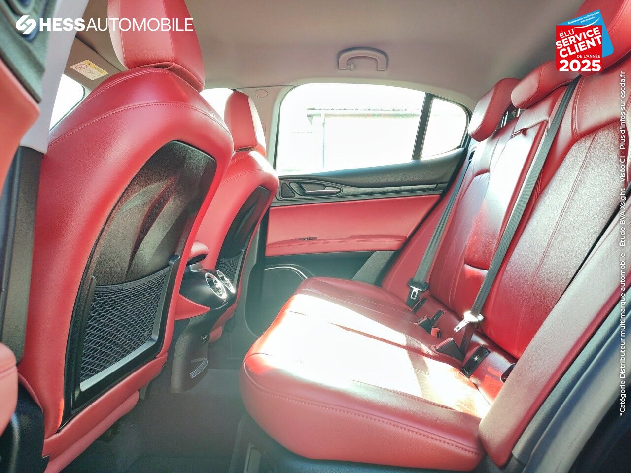 Véhicule d'occasion ALFA ROMEO STELVIO 2.0T 280CH LUSSO Q4 AT8 CUIR SIEGE CHAUF GPS CAMERA chez Fiat Haguenau