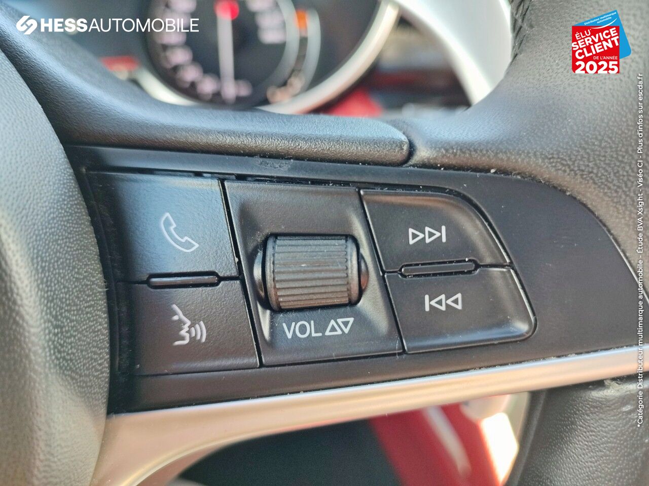 Véhicule d'occasion ALFA ROMEO STELVIO 2.0T 280CH LUSSO Q4 AT8 CUIR SIEGE CHAUF GPS CAMERA chez Fiat Haguenau