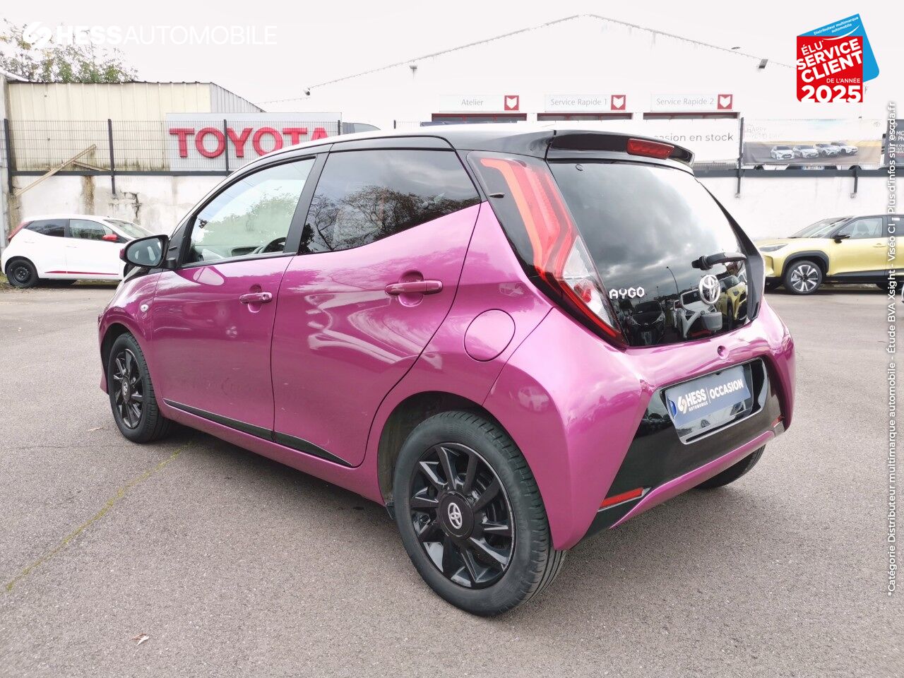 Véhicule d'occasion TOYOTA AYGO 1.0 VVT-I 72CH X-CITE 5P chez Toyota Belfort