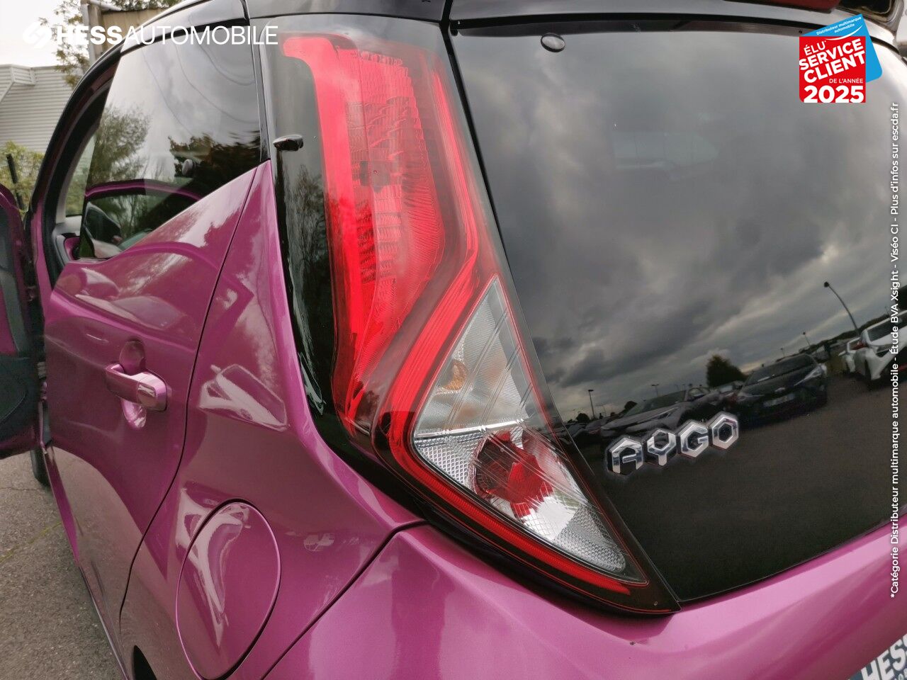 Véhicule d'occasion TOYOTA AYGO 1.0 VVT-I 72CH X-CITE 5P chez Toyota Belfort
