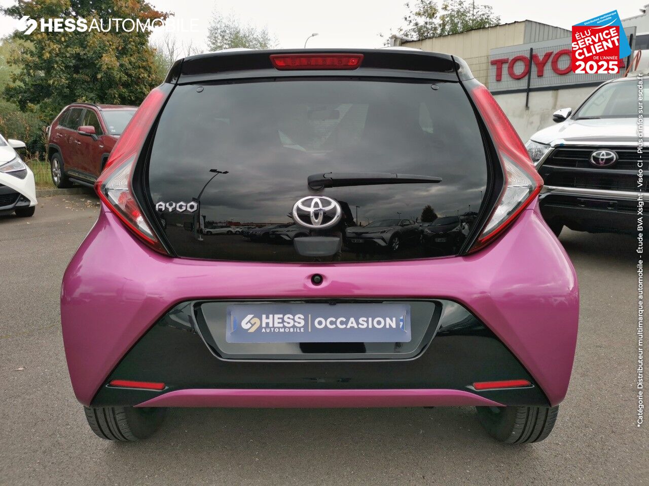 Véhicule d'occasion TOYOTA AYGO 1.0 VVT-I 72CH X-CITE 5P chez Toyota Belfort