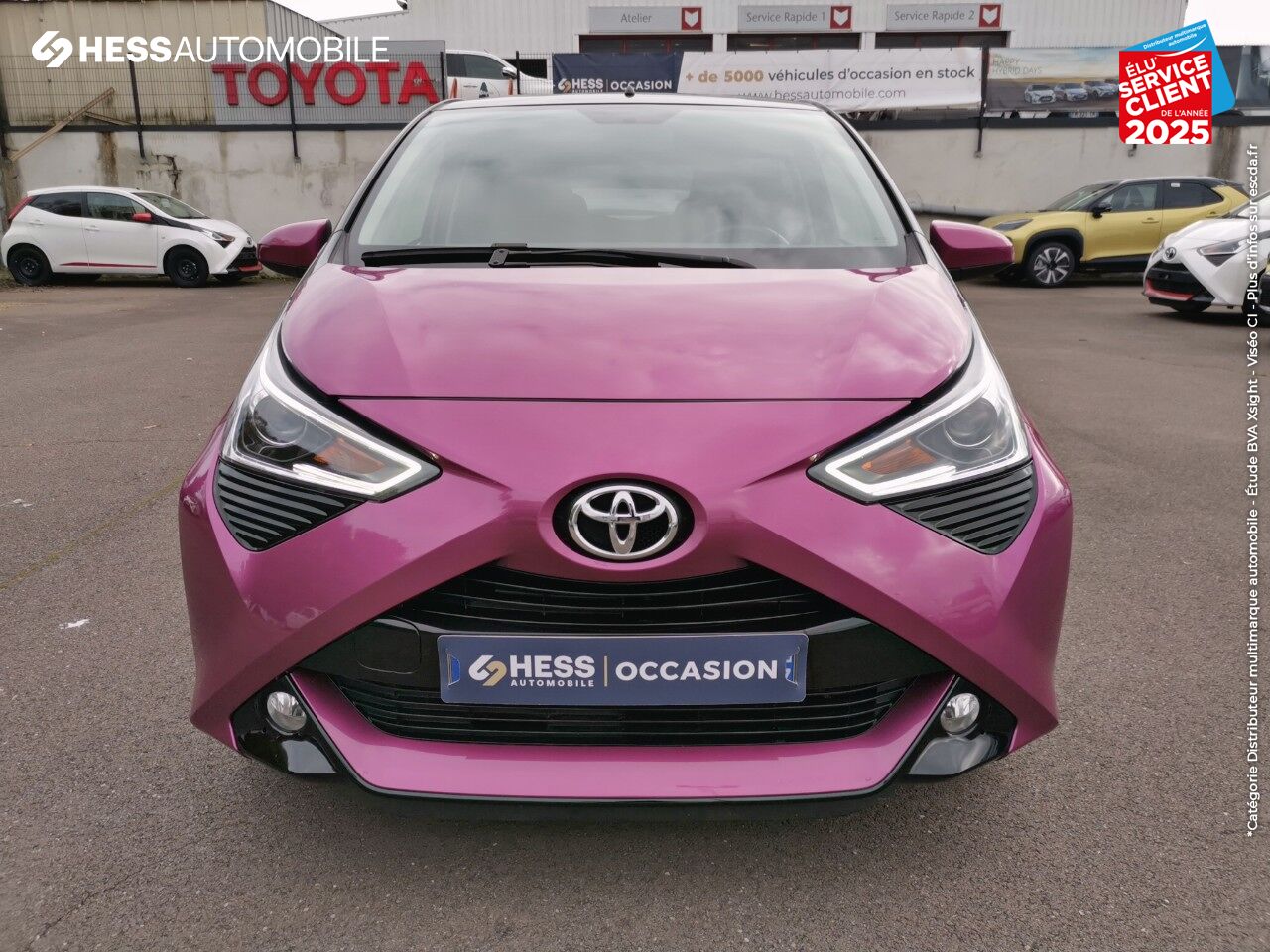 Véhicule d'occasion TOYOTA AYGO 1.0 VVT-I 72CH X-CITE 5P chez Toyota Belfort