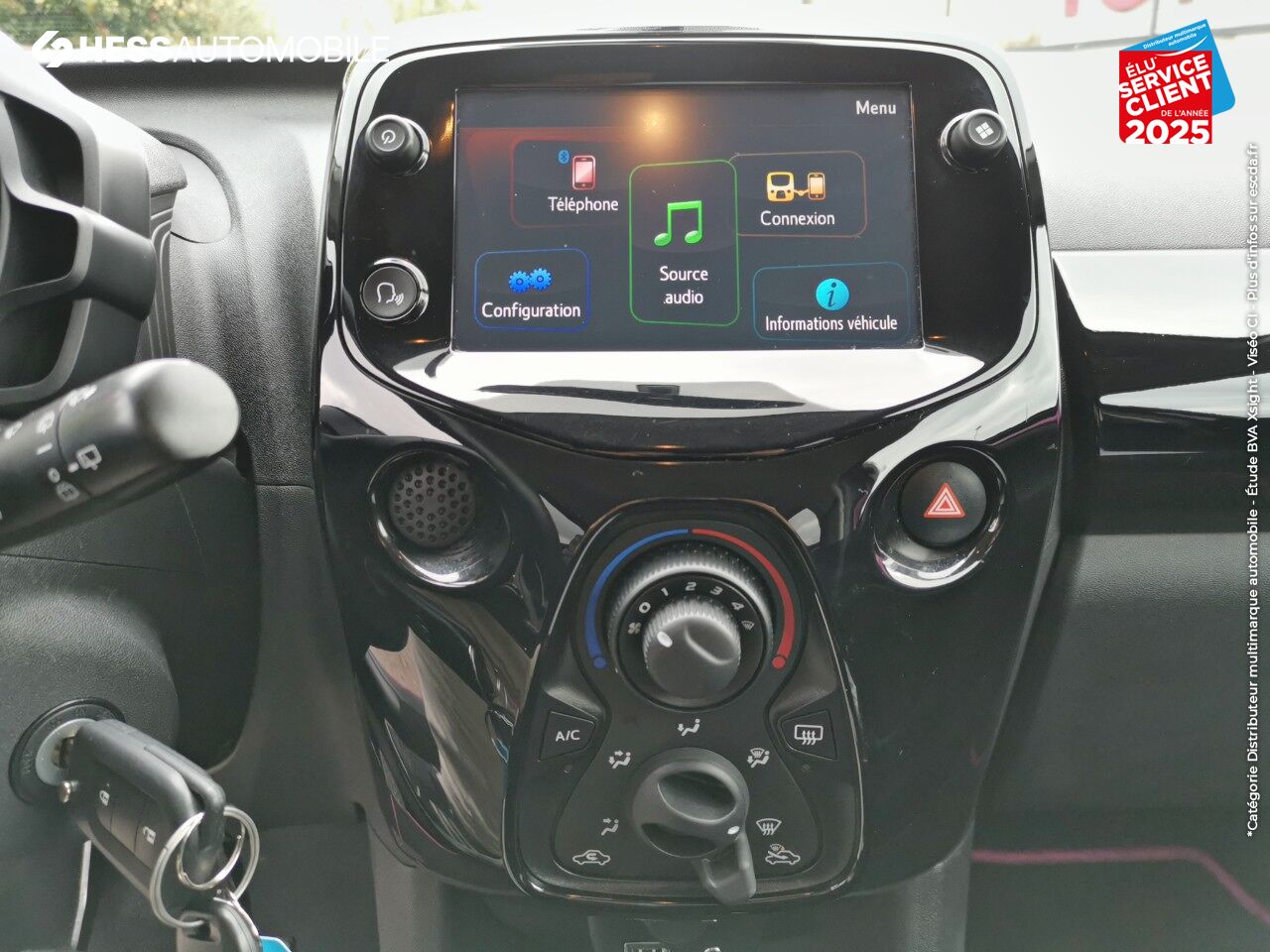 Véhicule d'occasion TOYOTA AYGO 1.0 VVT-I 72CH X-CITE 5P chez Toyota Belfort