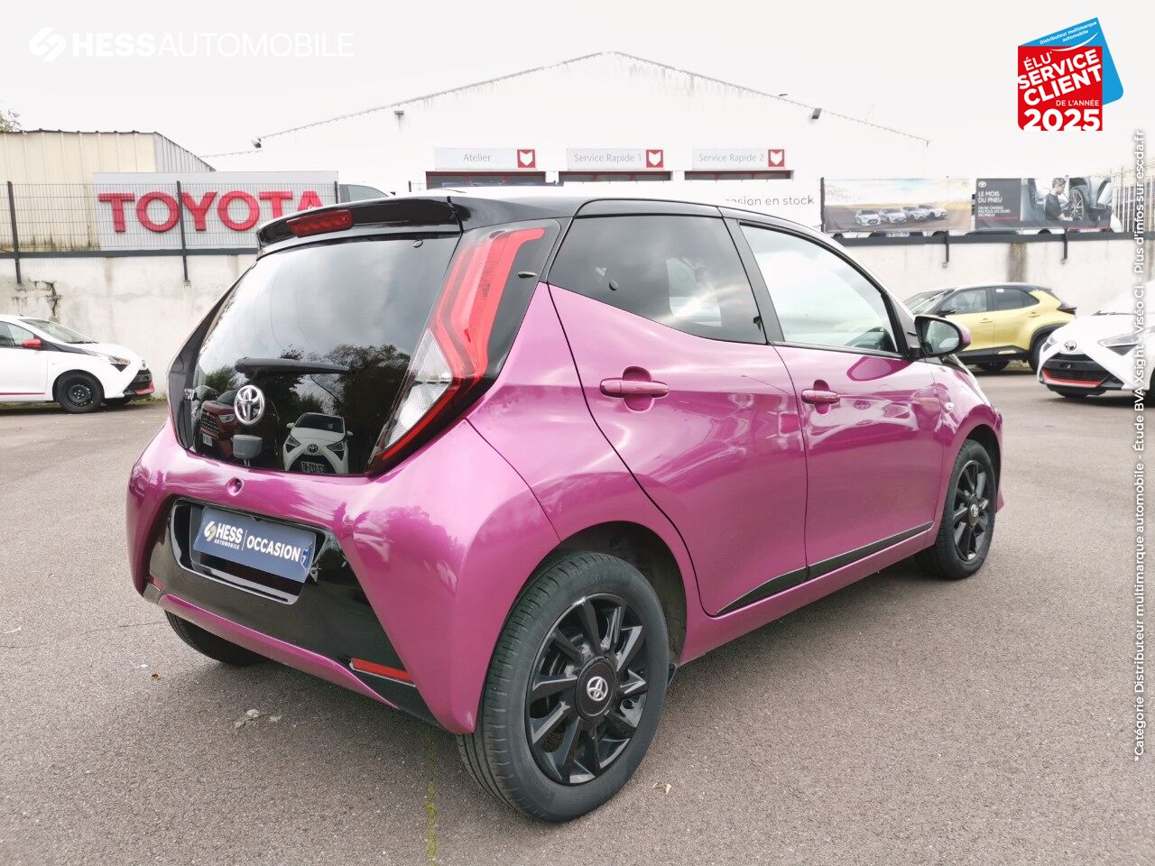 Véhicule d'occasion TOYOTA AYGO 1.0 VVT-I 72CH X-CITE 5P chez Toyota Belfort