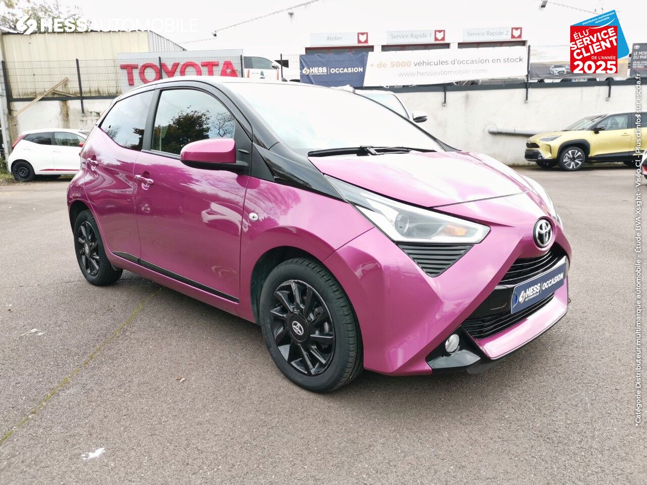 Véhicule d'occasion TOYOTA AYGO 1.0 VVT-I 72CH X-CITE 5P chez Toyota Belfort