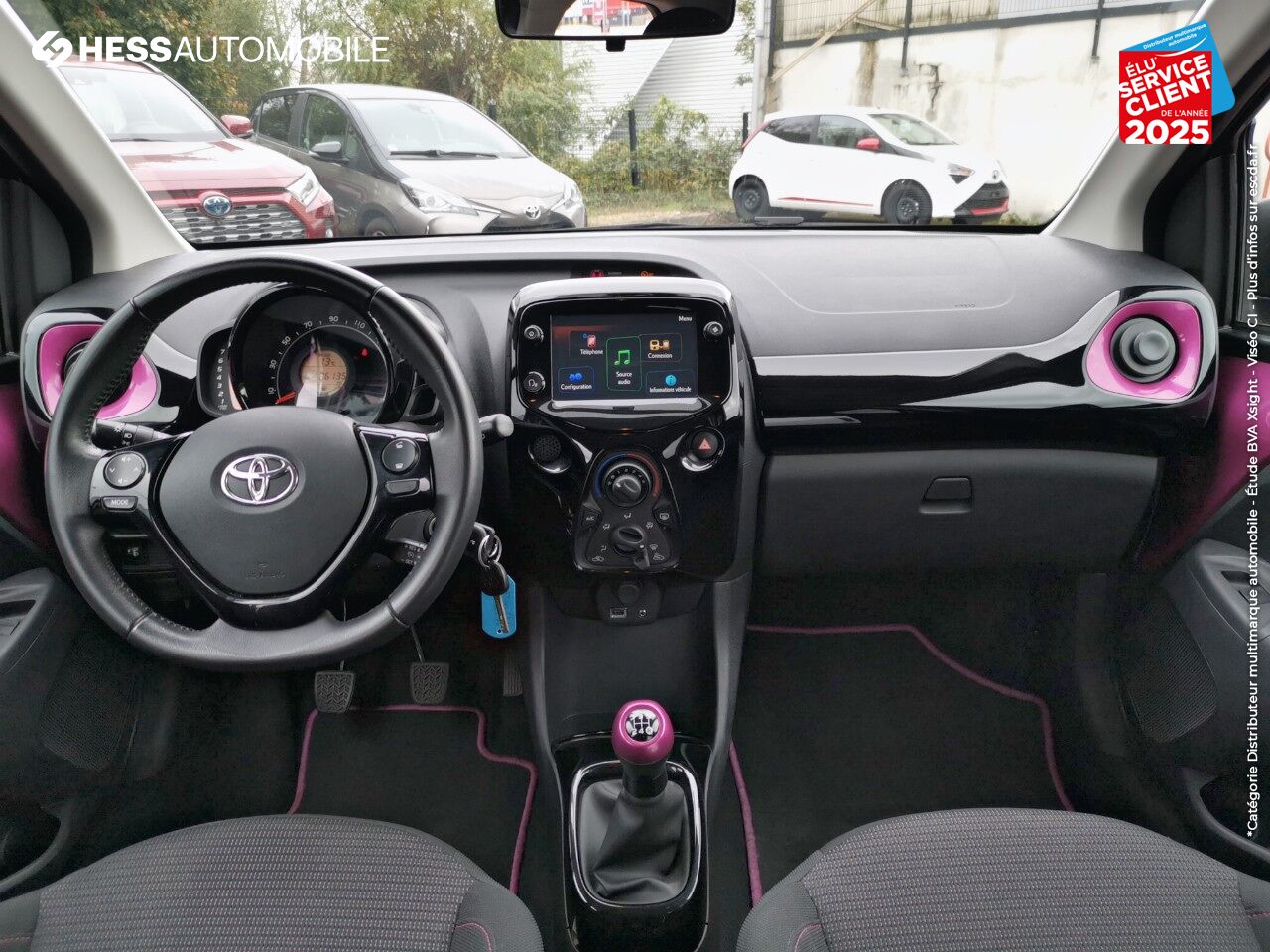 Véhicule d'occasion TOYOTA AYGO 1.0 VVT-I 72CH X-CITE 5P chez Toyota Belfort