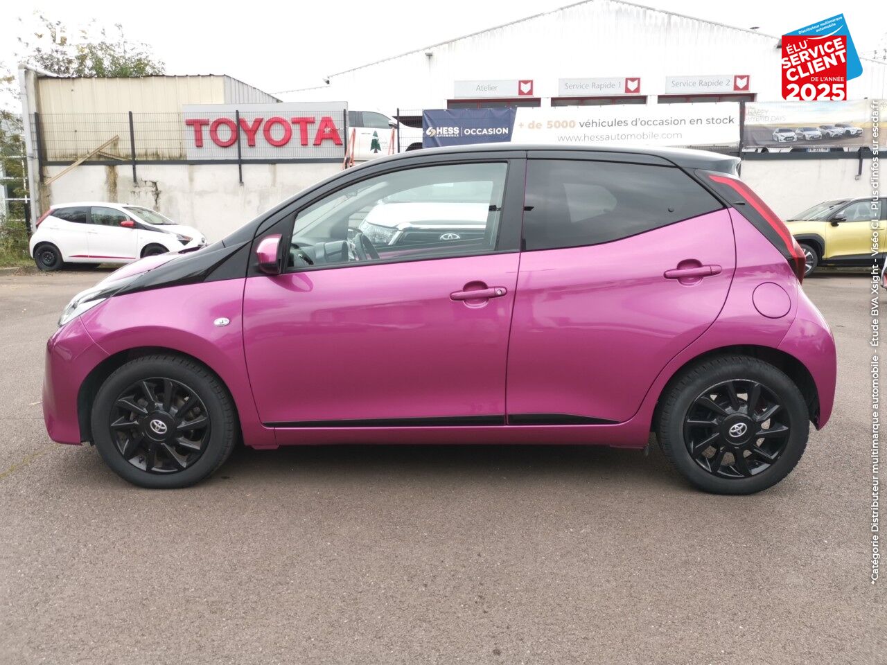 Véhicule d'occasion TOYOTA AYGO 1.0 VVT-I 72CH X-CITE 5P chez Toyota Belfort
