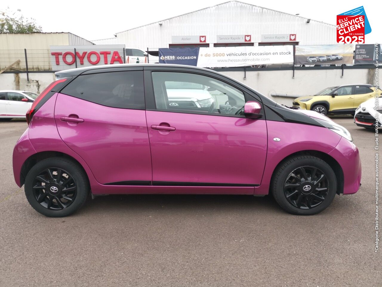 Véhicule d'occasion TOYOTA AYGO 1.0 VVT-I 72CH X-CITE 5P chez Toyota Belfort